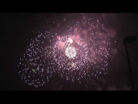 fireworks & Lightning Storm vancouver south africa july 25 2009 parts 3/4 HD video