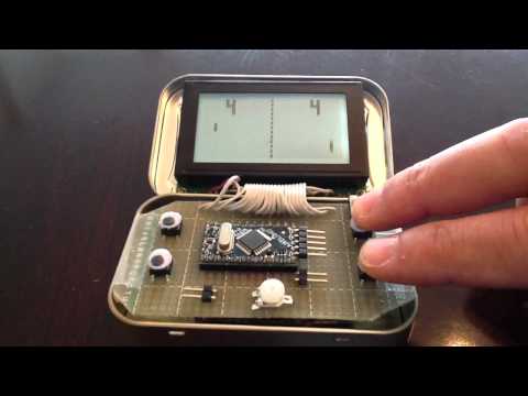 Arduino Altoids tin Pong