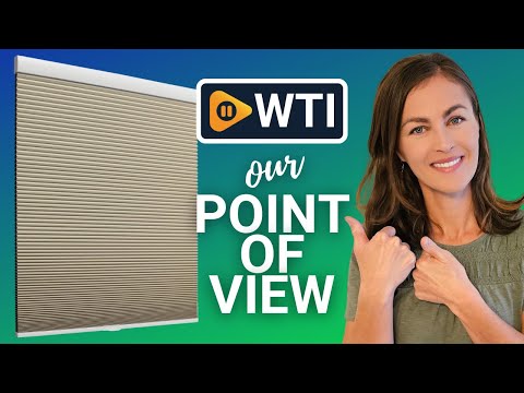 Manual Cordless Cellular Shades Customized Size Blackout Thermal Insulation Fabric Honeycomb Blinds for Home - WTI product video review