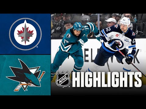 NHL Highlights | Jets vs. Sharks | November 07, 2025