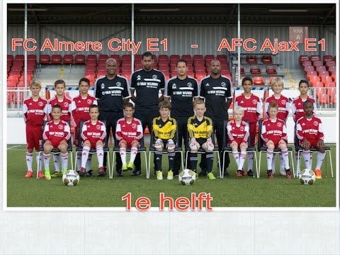 FC Almere City E1   AFC Ajax E1   1e helft