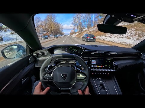 2024 Peugeot 508 GT PHEV | POV Test Drive