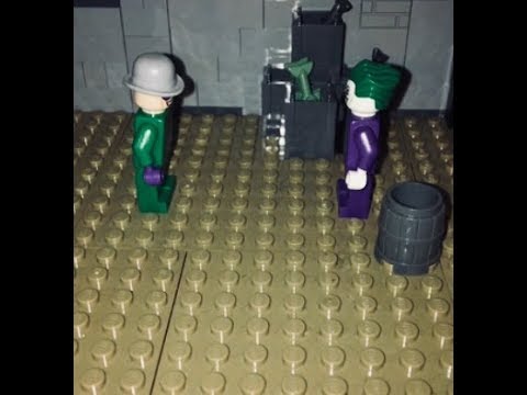 Lego Joker Vs Riddler (Short Lego fight scene)