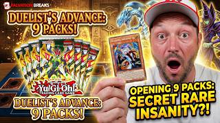 Opening 9 Packs of Yu-Gi-Oh! Duelist Advance 🔥 | MASSIVE PULL INSIDE!