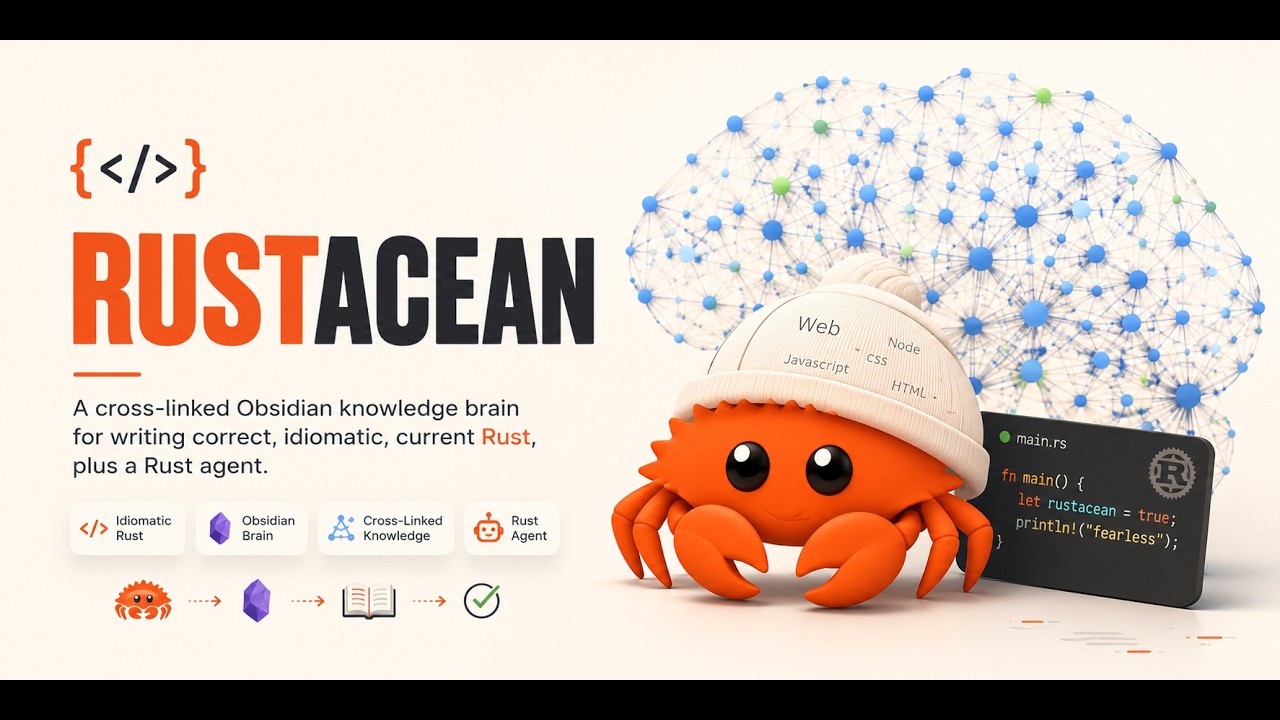 Watch the Rustacean walkthrough on YouTube
