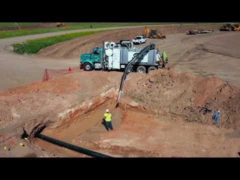 The Badger Hydrovac™: #pipeline