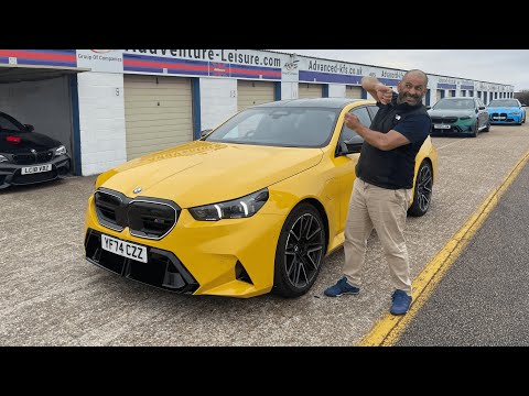 Chris Harris on Cars: New M5 on track and drifted to the max.