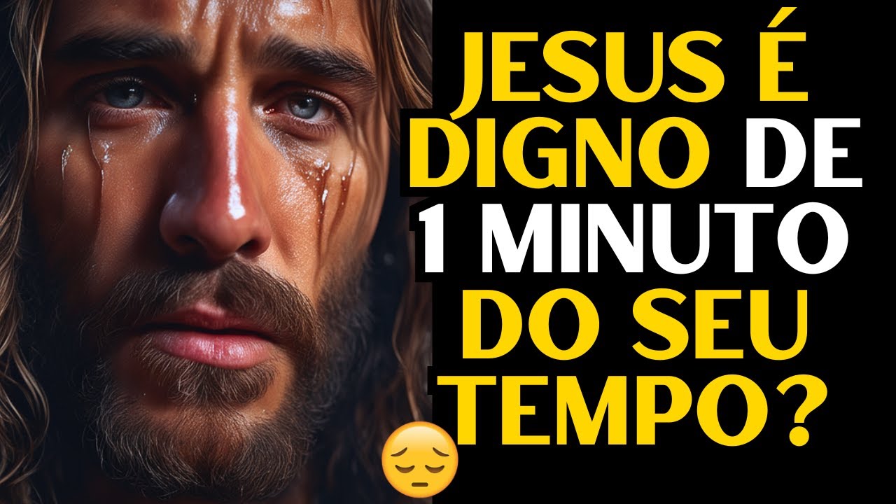 🔴JESUS QUER FALAR COM VOCÊ । NÃO O MACHUQUE PULANDO ISSO🙏| MENSAGEM URGENTE DE DEUS HOJE