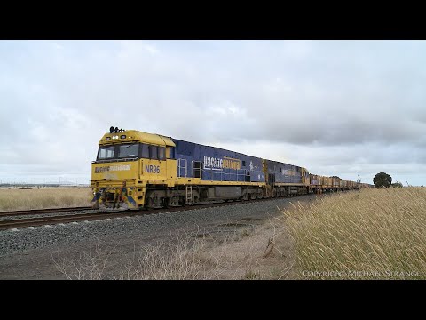 3MA5 Pacific National Freight Train Approaching Gheringhap Loop (5/1/2021) - PoathTV Railways