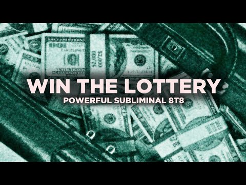 win millions in lottery with this powerful subliminal 8T8 - listen 3 to 5 times a day