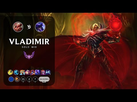 Vladimir Mid vs Ryze - EUW Master Patch 13.18