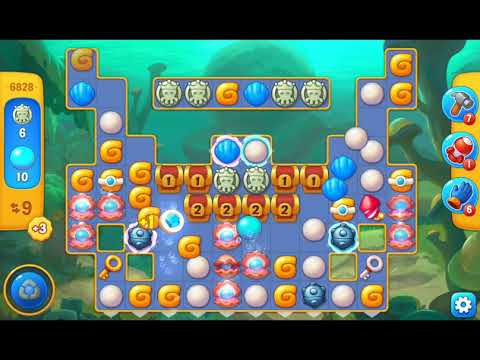 Fishdom 2021 - Level 6828   #playrix #fishdom #gaming