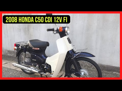 2008 Honda C50 CDI 12V FI - Pre-Order Now at Our Store