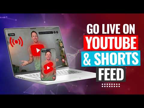 Go LIVE on YouTube AND Shorts Feed (At The Same Time!)