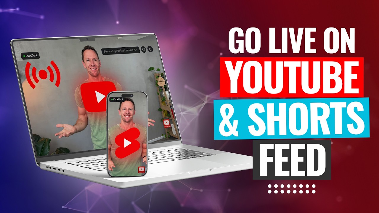 Go LIVE on YouTube AND Shorts Feed (At The Same Time!)
