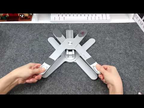 Giá đỡ Laptop công thái học xoay 360 độ 9Space X có thể tản nhiệt, gấp gọn