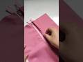How To Sew Zipper