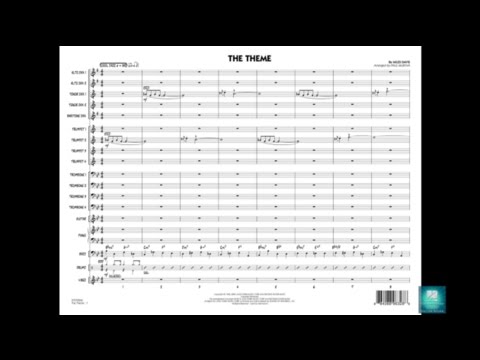The Theme by Miles Davis/arranged by Paul Murtha