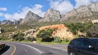 Cape Town South Africa / Scenic Beach Drive / Camps Bay / September 2023