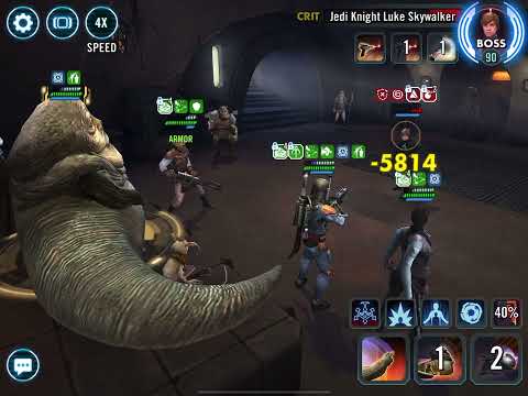SWGOH Galactic Legend : Jabba the Hutt Tier 2