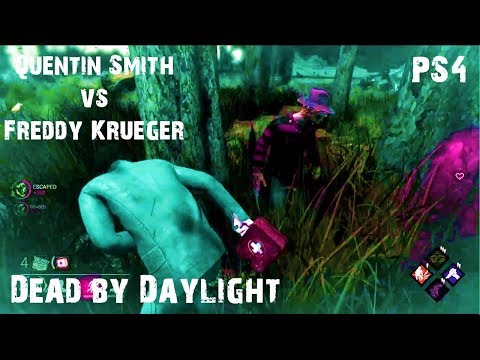 Quentin Smith vs Freddy Krueger | Dead by Daylight | PS4
