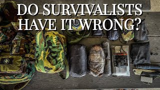 Do Survivalists have it WRONG?  Dave Canterbury Explains Kit Mentality Questions