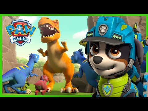 PAW Patrol Pup Rex Saves the Dino Wilds and MORE! 🦕 | PAW Patrol | Cartoons for Kids Compilation