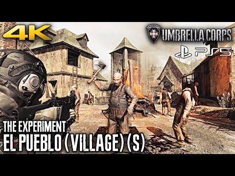 RESIDENT EVIL UMBRELLA CORPS (PS5) - RE 4 El Pueblo | The Experiment: Village (S) 4K 60FPS