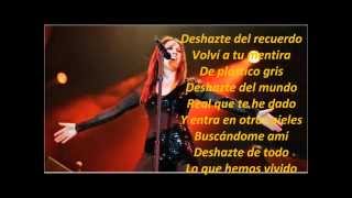 Malú deshazte de mi letra