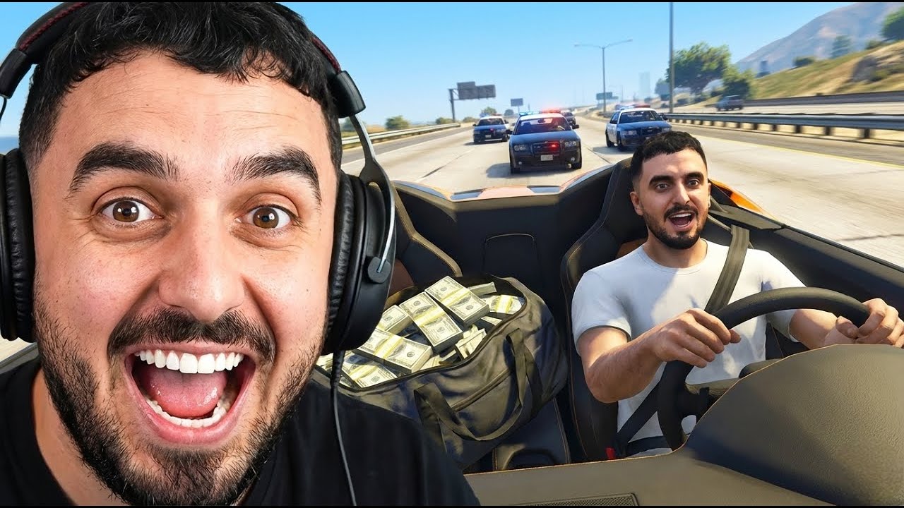 לייב  GTA:V RP - אברהם הגיע לעיר חדשה