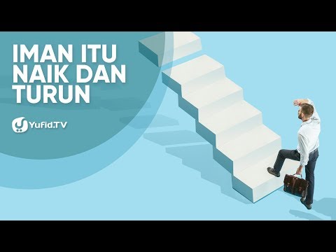 Iman Itu Naik dan Turun - Poster Dakwah Yufid TV