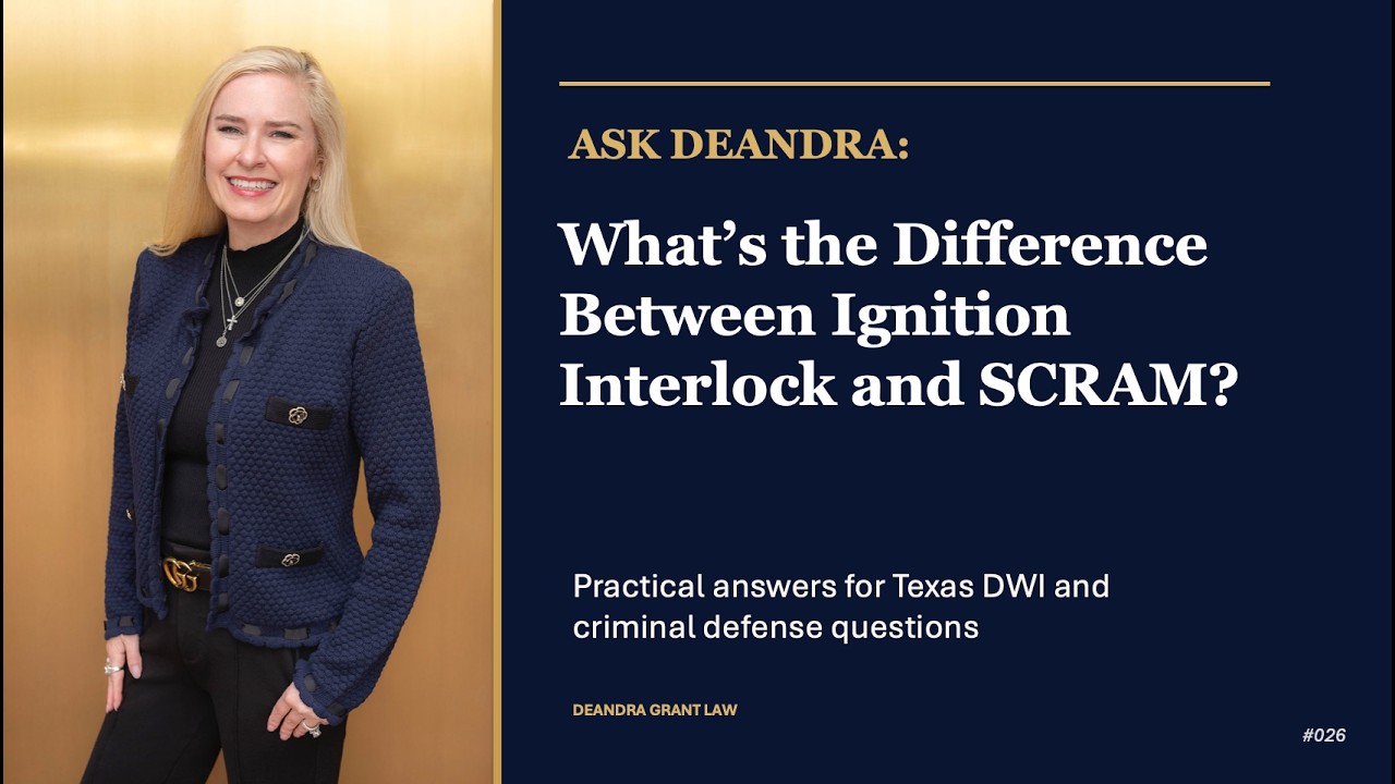 What’s the Difference Between Ignition Interlock and SCRAM?
