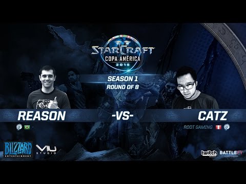 [EN]Reason x CatZ - G2 - Ro8 SC2CopaAmerica 2015