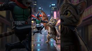 仮面ライダー第2話予告的な猫のなにか🐱
