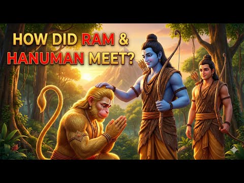 The First Meeting: How Hanuman Met Lord Rama | 3D Animation