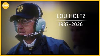 Remembering Lou Holtz's life and legacy