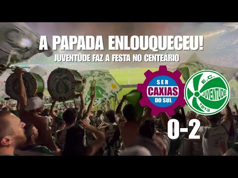 JUVENTUDE VENCE NO CENTENÁRIO - CAXIAS 0 X 2 JUVENTUDE - VLOG 36