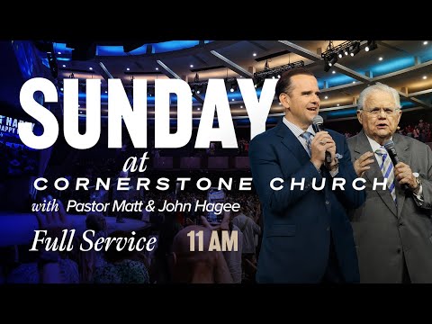Sunday Morning LIVE at Cornerstone Church -  11am - January 25th 2026