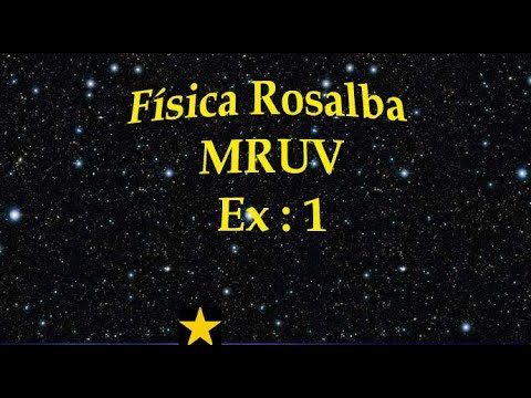 Física 1 - Movimento uniformemente acelerado - Equações