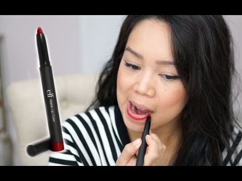ELF Matte Lip Color first impression review - itsjudytime