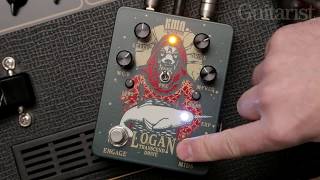 Video thumbnail for KMA Logan Transcend Drive Pedal Demo by Guitarist