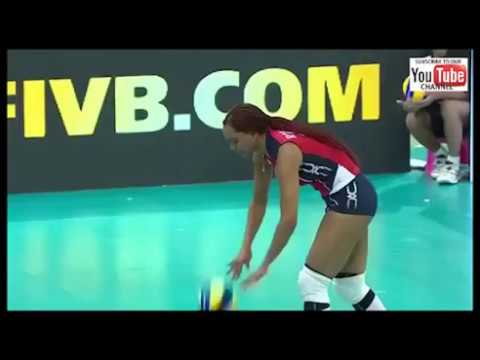 Amazing Rally Thailand vs Dominican Republic...and the Crowd EXPLODE!!!