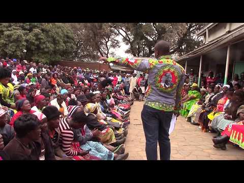Kudzi Chipanga speech on Youth Stands in Mbare
