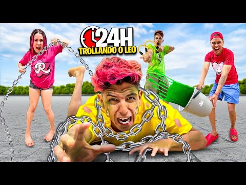 TROLAMOS O LEOZIN POR 24 HORAS *Ele saiu dos Rosa?