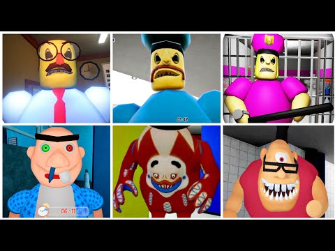 Caught by Obby's Enemy #82 Obby Prison Escape + Obby School Breakout + Barry's Wife + Obby Detention