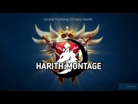 Harith Global Ranking Montage (Moonton Please Dont Nerf Harith)  | Mobile Legends