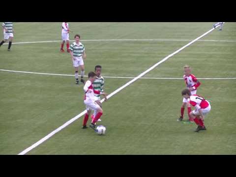 Isaiah Ahmed oefenwedstrijd UVV nieuw JO13-1- Amstelveen nieuw JO14-1 1ste helft (2-2)