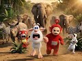 Tom Booba Po Rabbit Running By Jumanji Stampede