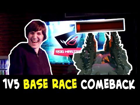 WTF 1 vs 5  Base Race Comeback