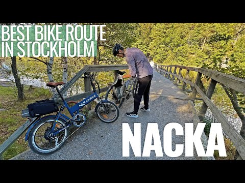 Stockholm's Best Bike Route - Nacka Reservat - 4K Sweden Cycling